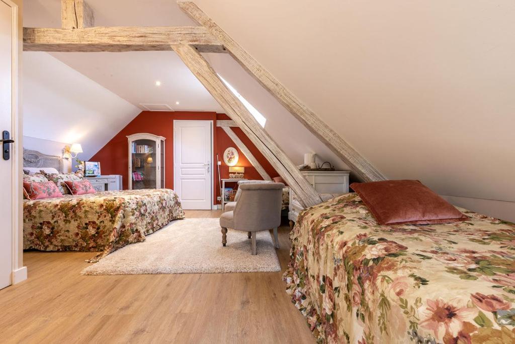 Le Clos Des Roses Chambres Et Tables D Hotes Meusnes Esterno foto